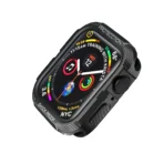 Protection Rugged Armor Apple Watch Case Black Image 1