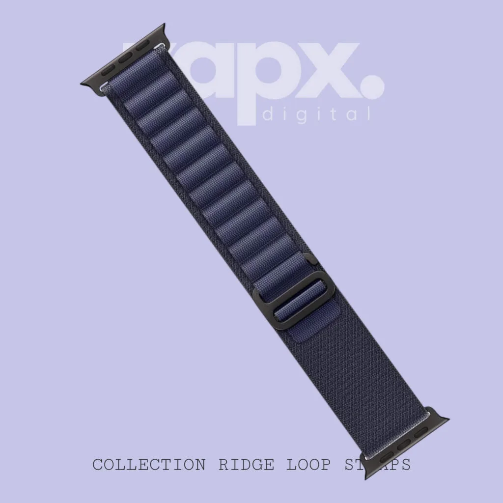 Ridge Loop Blue Color Strap 3