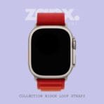 Ridge Loop Red Color Strap 2