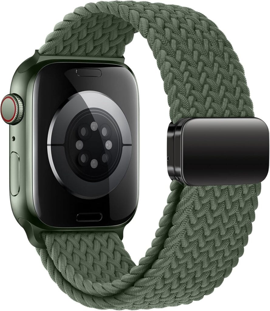 Green Magnetic Nylon Solo Loop Strap