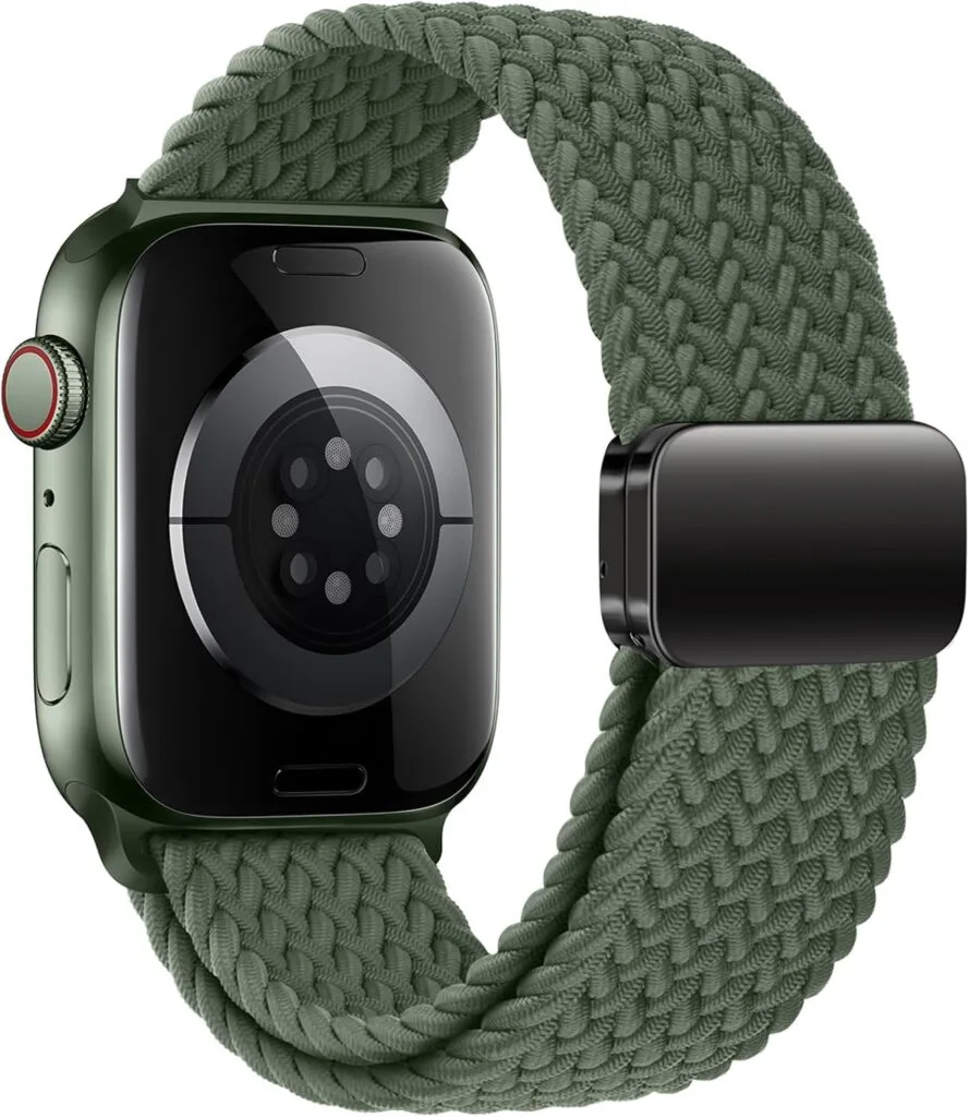 Green Magnetic Nylon Solo Loop Strap