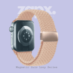 Magnetic Solo Loop Pink Apple Watch Strap