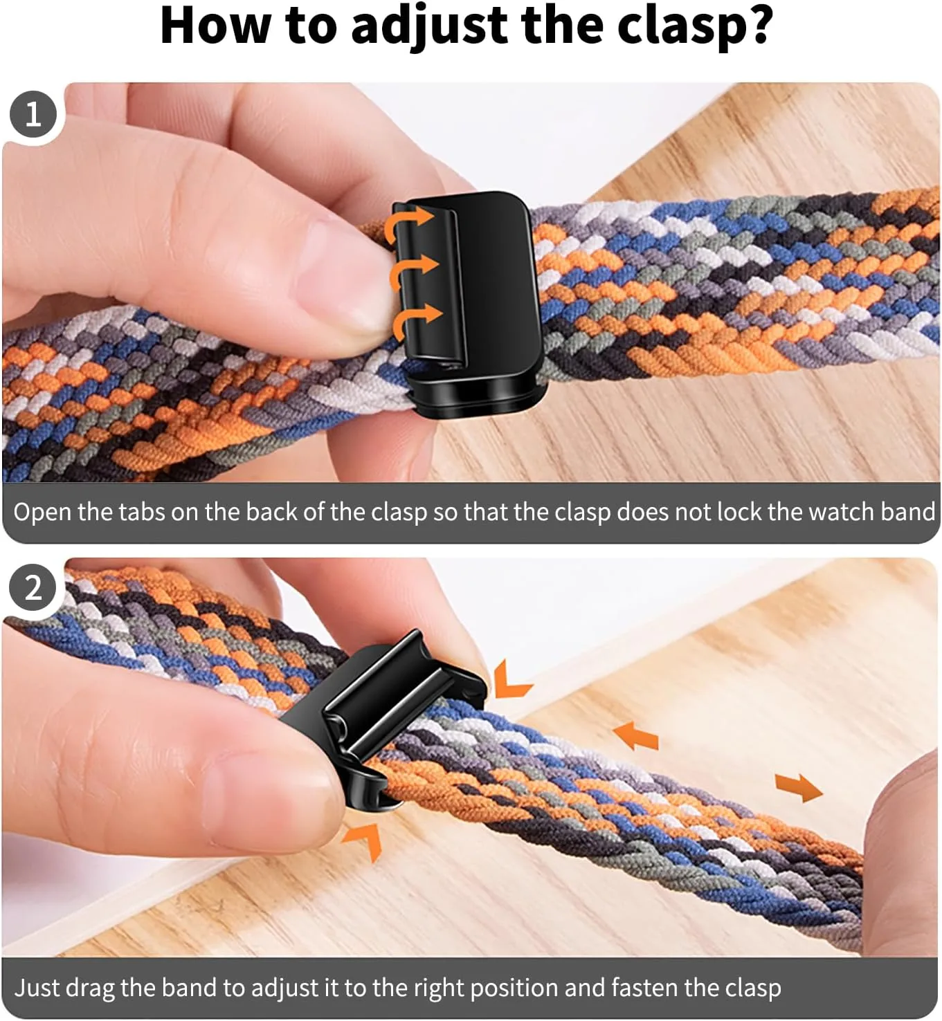 Solo-Magnetic-Loop Apple Watch Band-adjustable