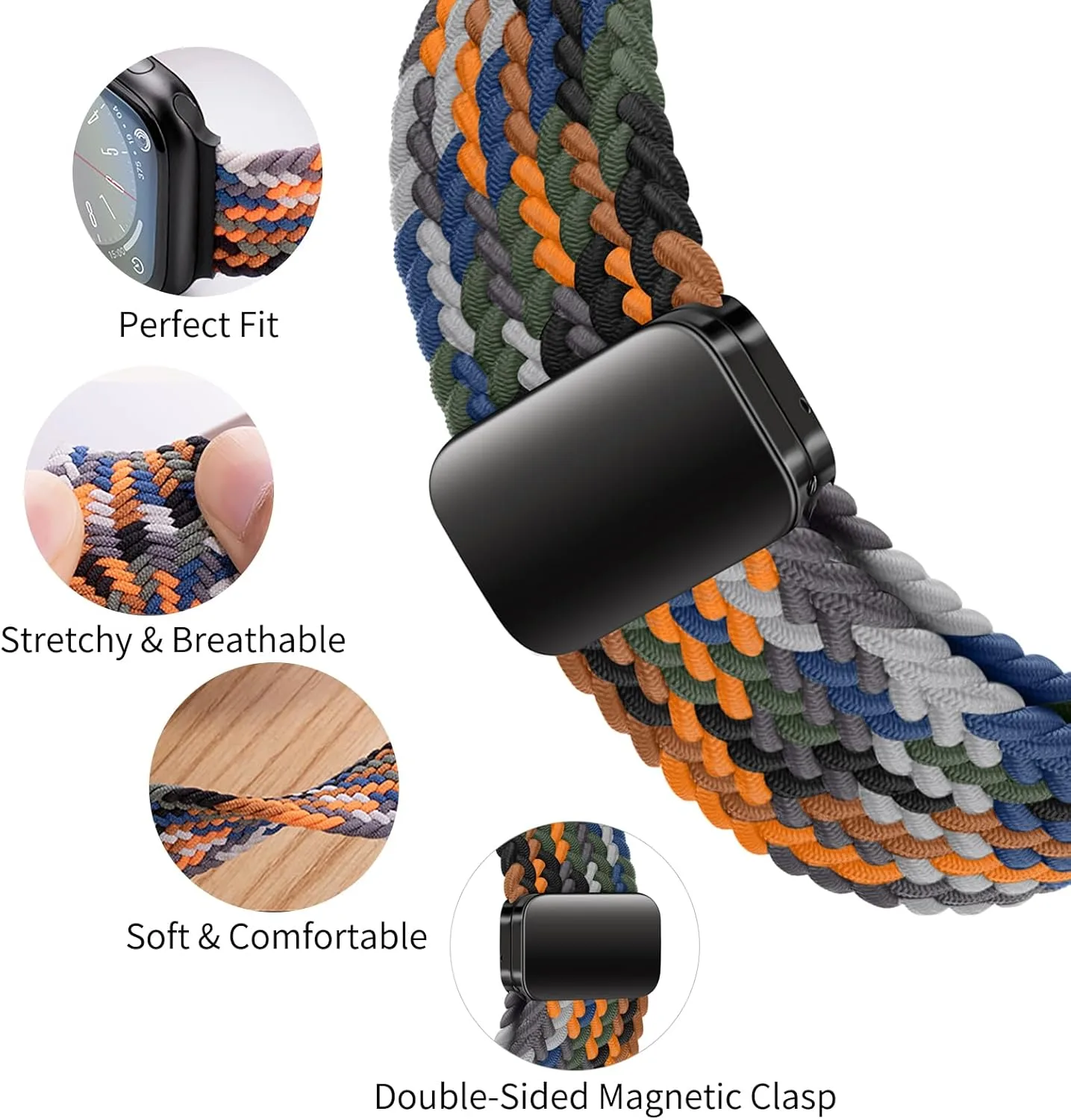 Solo-Magnetic-Loop Apple Watch Band