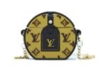 LV Branded Louis Style Silicon Airpod Case Yellow Image 2