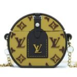 LV Branded Louis Style Silicon Airpod Case Yellow Image 2