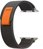 TruOna Black Nylon Strap for Apple Watch - Image 2