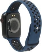 TruOna Blue-Black Silicon Sport for Apple Watch - Image 2