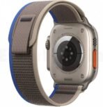 TruOna Blue Nylon Strap for Apple Watch