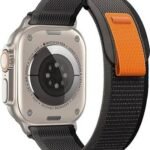 TruOna Grey Nylon Strap for Apple Watch