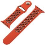 TruOna Red-Black Silicon Sport for Apple Watch - Image 2