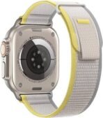 TruOna Yellow Nylon Strap for Apple Watch
