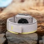 TruOna Yellow Nylon Strap for Apple Watch - Image 5
